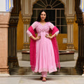 Anarkali Suit Set & Pant With Dupatta