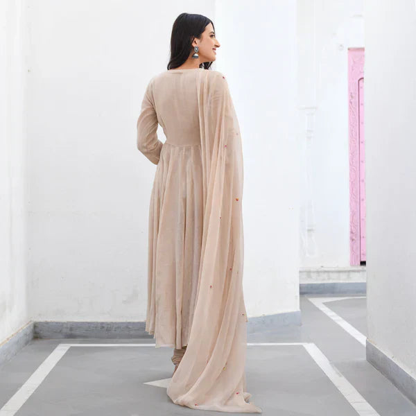 Anarkali Suit Set & Pant With Dupatta