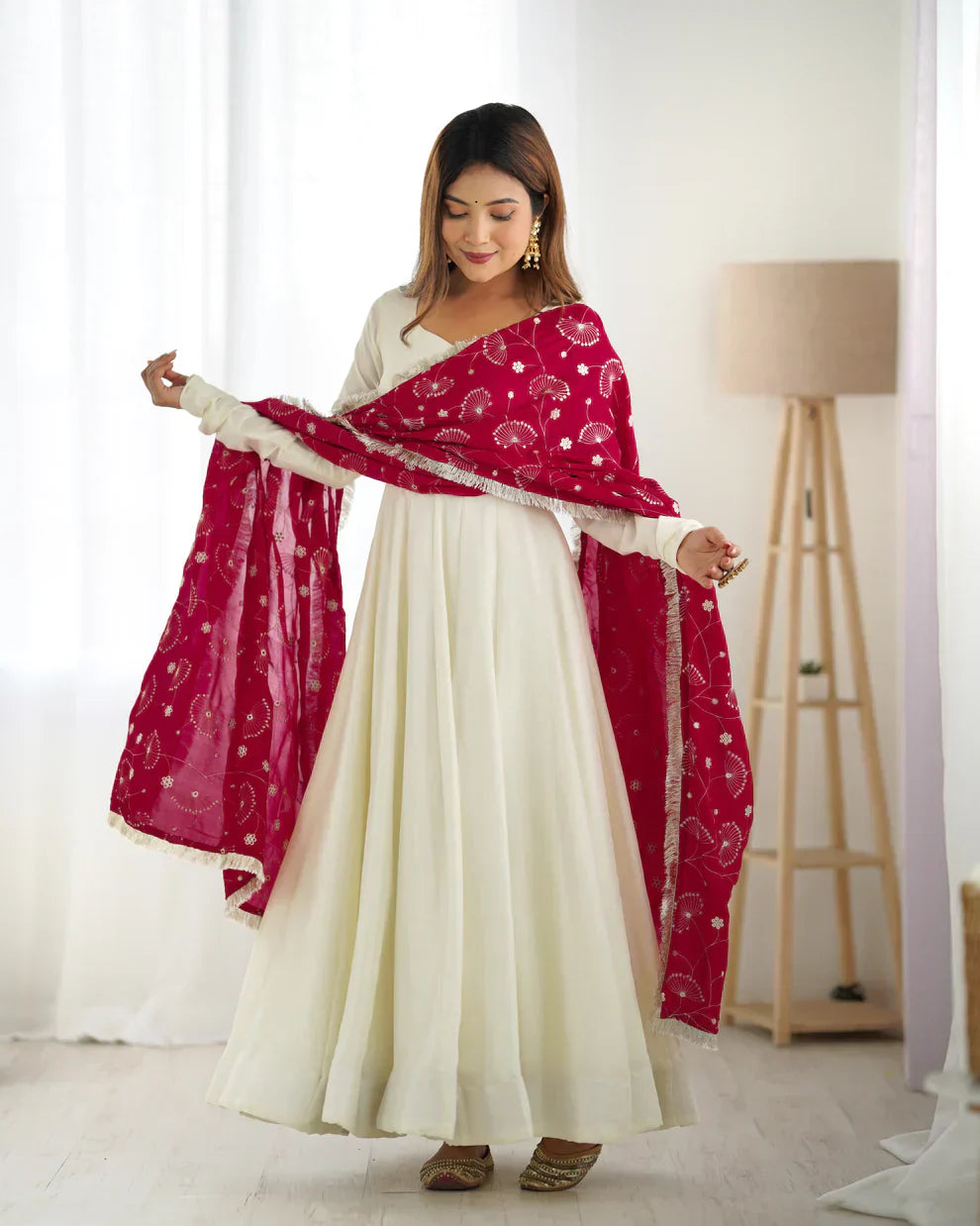 PREMIUM DESIGNER GOWN WITH DUPATTA
