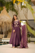 Anarkali Suit Set & Pant With Dupatta