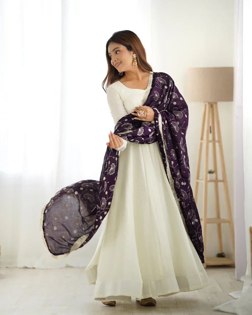 PREMIUM DESIGNER GOWN WITH DUPATTA
