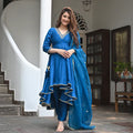 Anarkali Suit Set & Pant With Dupatta