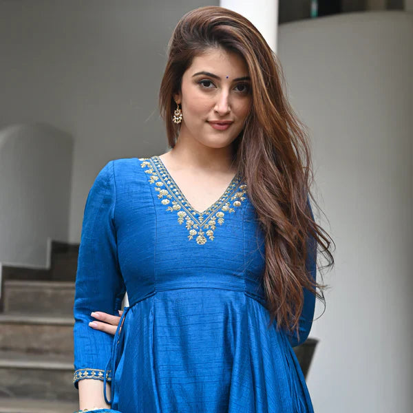 Anarkali Suit Set & Pant With Dupatta