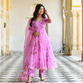 Anarkali Suit Set & Pant With Dupatta