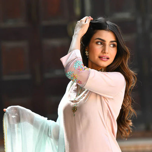 Anarkali Suit Set & Pant With Dupatta