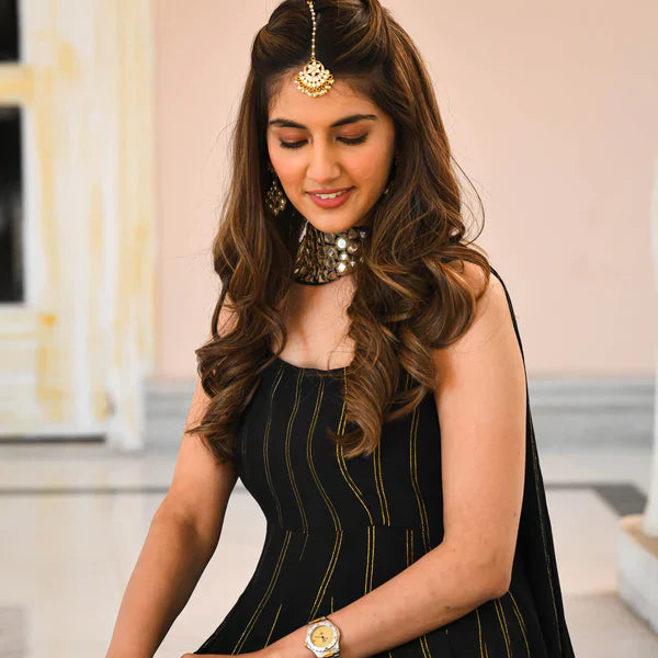 Anarkali Suit Set & Pant With Dupatta