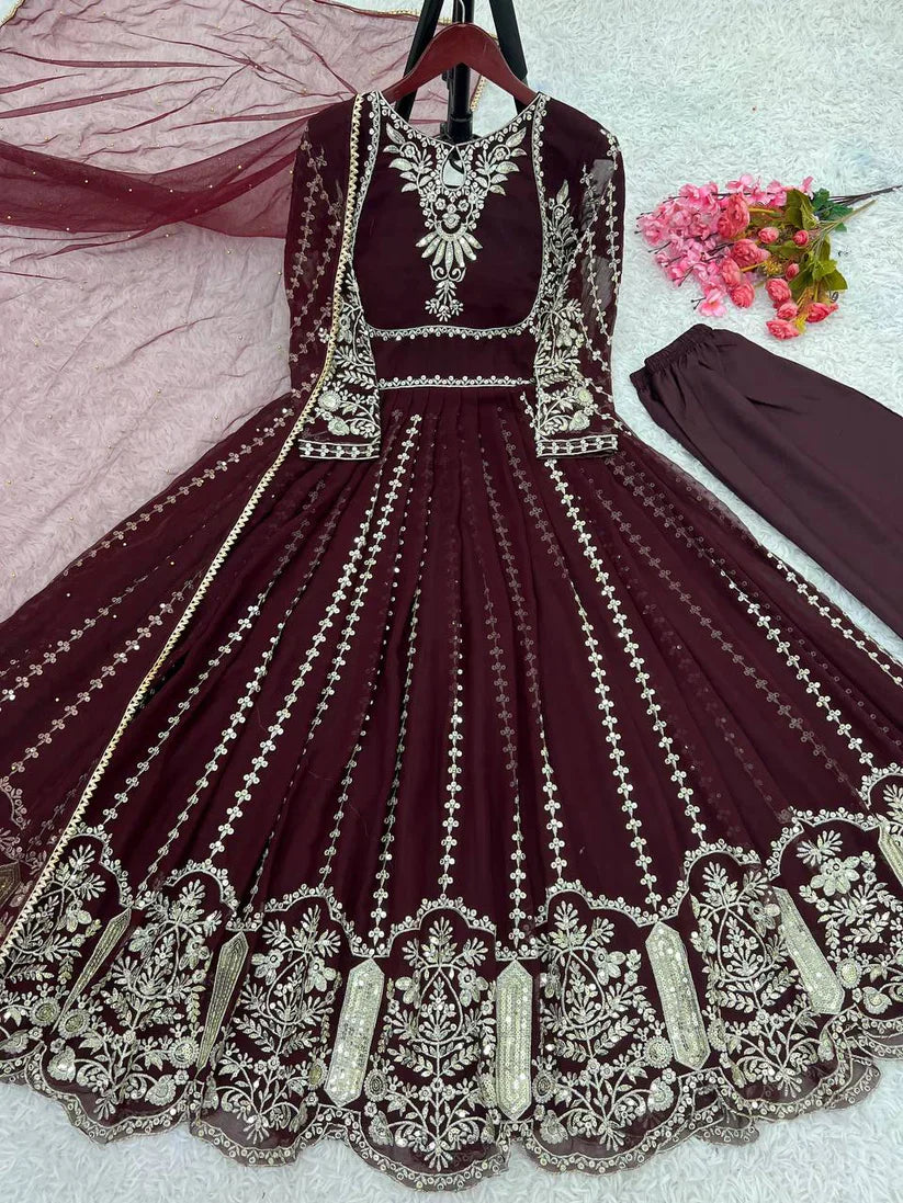 PREMIUM DESIGNER GOWN WITH DUPATTA