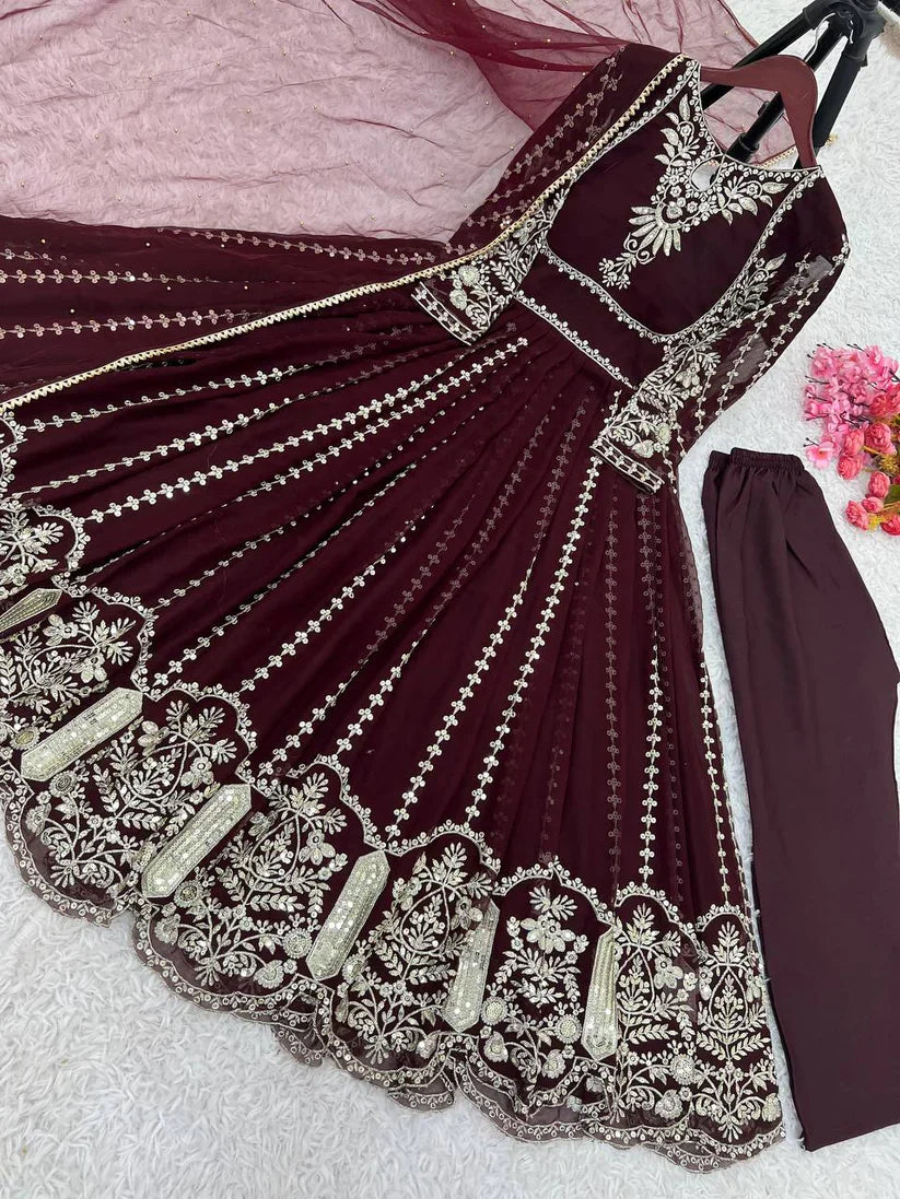 PREMIUM DESIGNER GOWN WITH DUPATTA