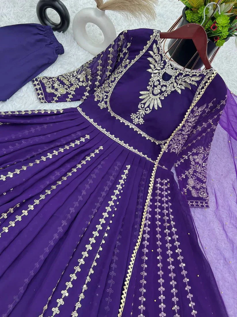 PREMIUM DESIGNER GOWN WITH DUPATTA
