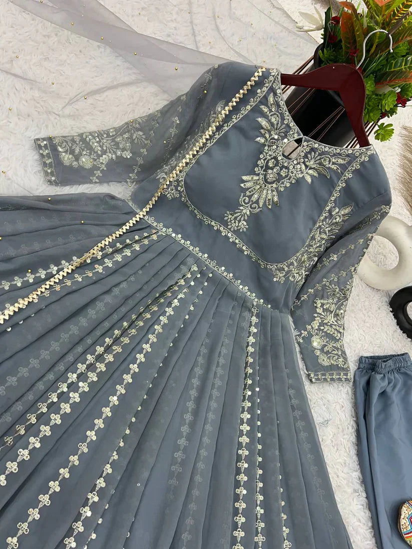 PREMIUM DESIGNER GOWN WITH DUPATTA