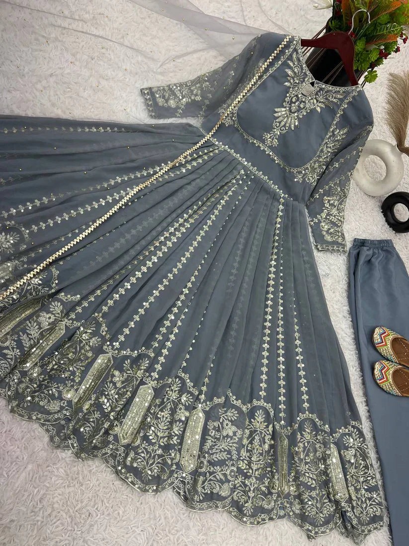 PREMIUM DESIGNER GOWN WITH DUPATTA