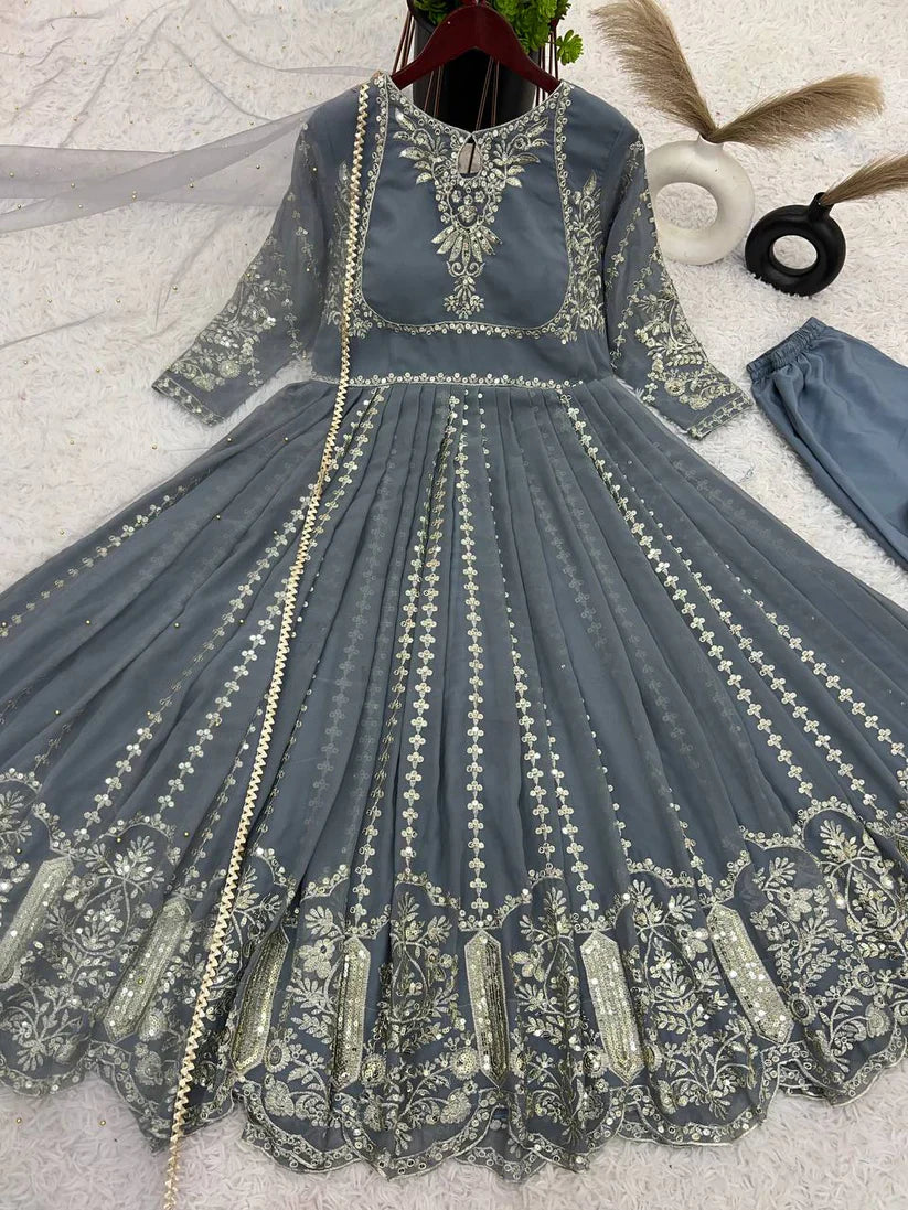 PREMIUM DESIGNER GOWN WITH DUPATTA