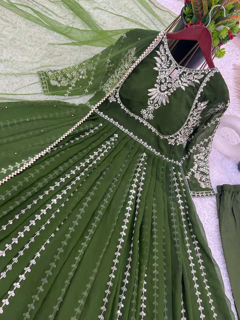 PREMIUM DESIGNER GOWN WITH DUPATTA