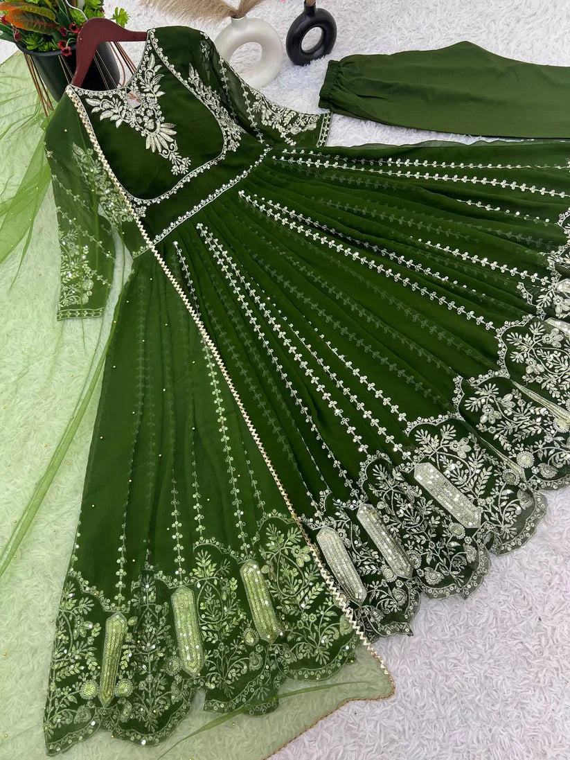 PREMIUM DESIGNER GOWN WITH DUPATTA